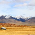 majestic altai mountain in Mongolia