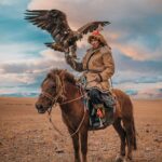 Mongolian eagle hunter