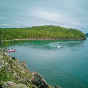 Beautiful Lake in Mongolia