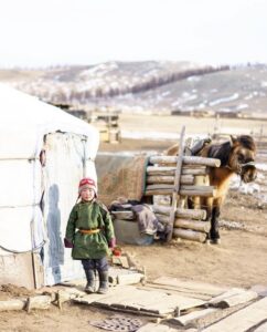 Mongolian winter festival trip
