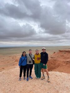 Bayanzag in Mongolian Gobi